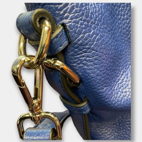 Bostanten Royal Blue Tote Purse Adjustable Strap - Picture 4 of 8